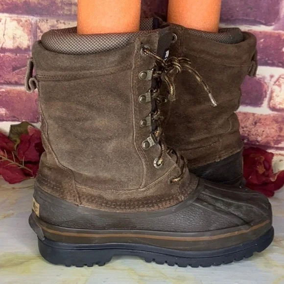 Rocky Brown Leather Lace Up Waterproof Steel Shank Thinsulate Winter Boo… - Picture 6 of 10